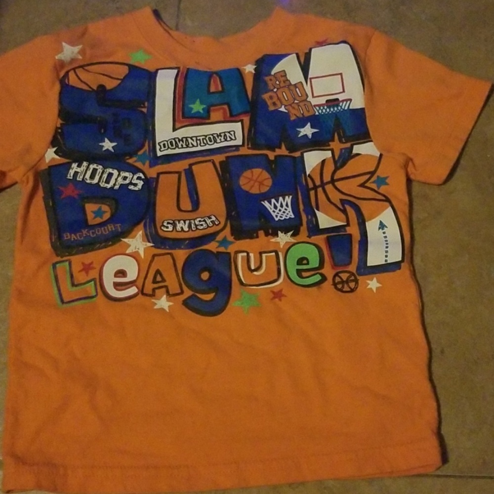 Orange shirt